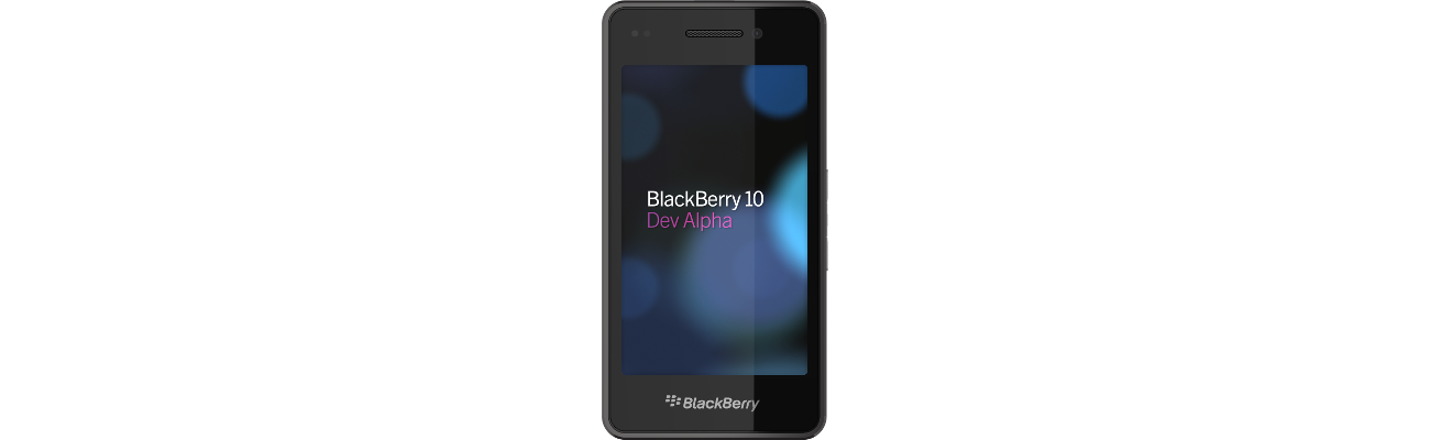 BlackBerry 10 Dev Alpha OS