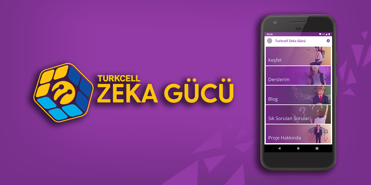 Zeka gücü Projesi için hazırladığımız Open edX mobil uygulaması